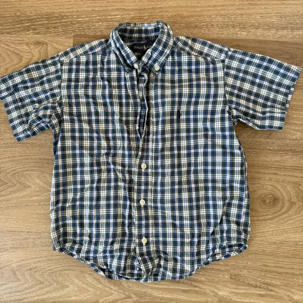 Boys Ralph Lauren Plaid Shirt